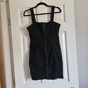 H&M Black Sleeveless Bodycon Mini Dress